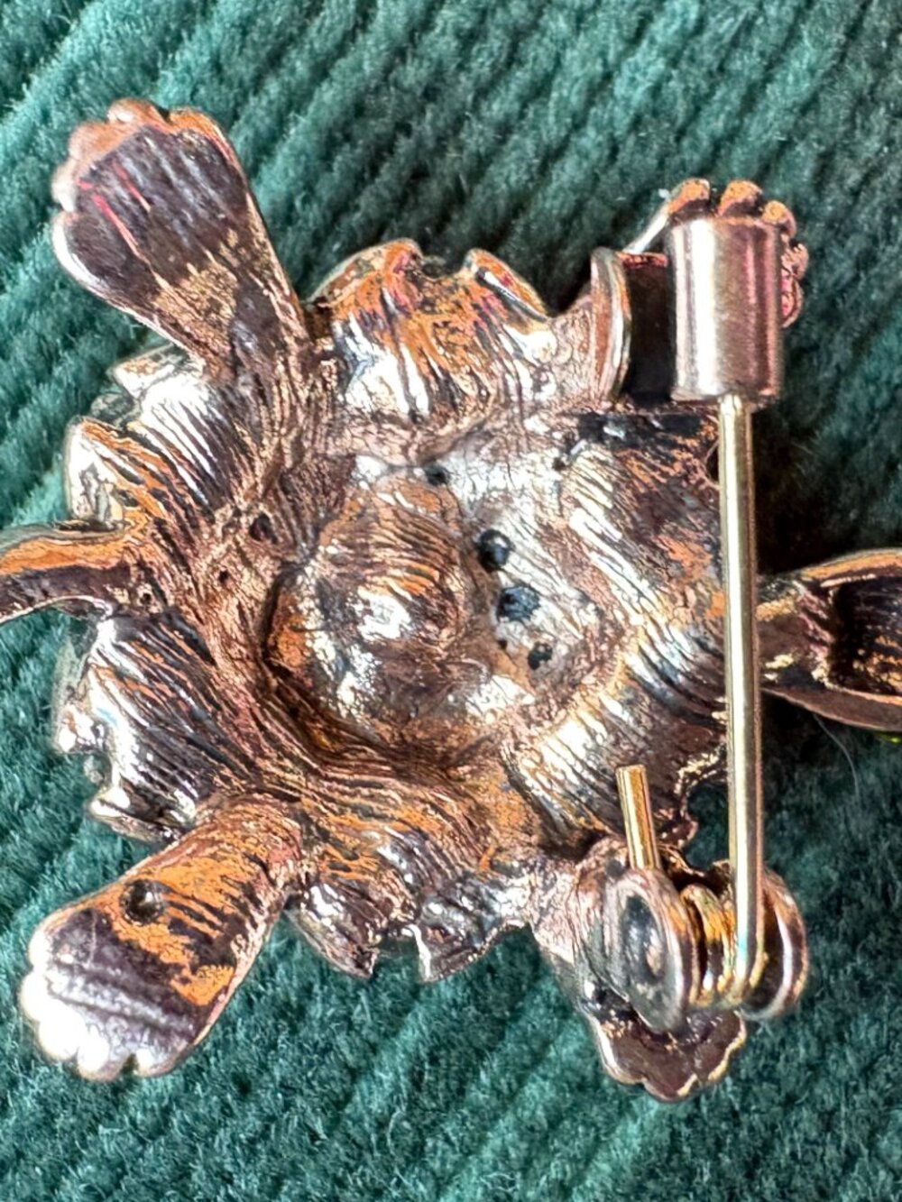 Colorful Tortoise Brooch - Picture 2 of 2